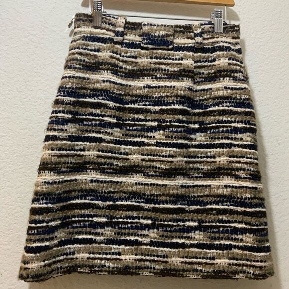 CARVEN  Tweed A-Line  Skirt - Picture 1 of 7